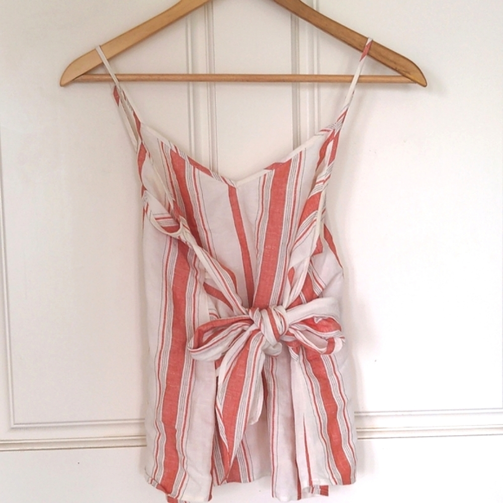 Express Linen Tank Top, Medium